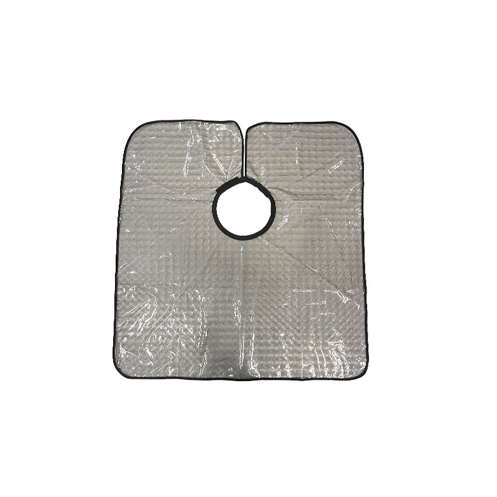 1PC TPU Hairdressing Cape Waterproof Hair Coloring Wraps Barber Shoulder Pads Hair Dyeing Haircut Apron For Salon