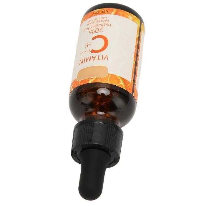 Sérum pour le visage - HILILAND - Vitamine C - Hydratant - Anti-rides - 30ml