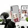 H-Hazbin C-Charlie Phone Case Black Silicone Soft For Samsung Galaxy A73,A72,A71,A70,A53,A52,A51