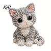 Standing Bead Animals DIY Animal Beading Kit, Tiny 3D Beaded Craft Set, Cute Beginner Kit Art for Beginners Teens Adults Stress Relief Decoration