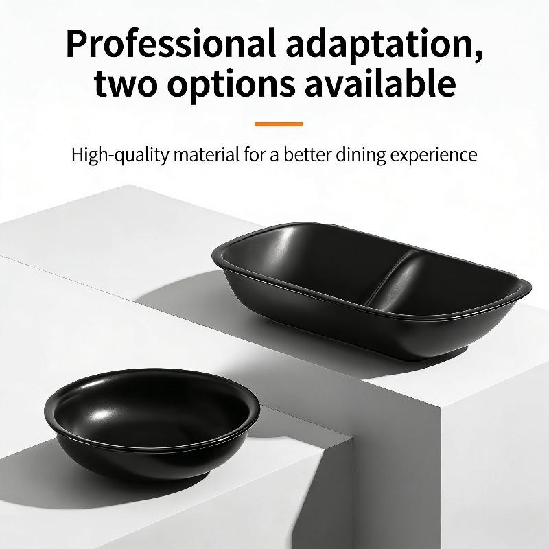 Petkit Accessory-replacement black Stainless bowl for Petkit dual Hopper Pet Food Dispenser