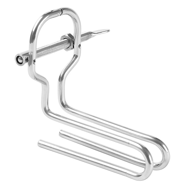 Вагинальный расширитель Speculum, металлический зажим для половых губ, зажим для клитора, игры для взрослых, секс-игрушки, БДСМ, анальный тренинг для женщин, расширитель влагалища