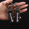 XTXG4 Luxury Leather Car Key Chain Anti-theft Keychian Ring For Alfa Romeo Giulietta 940 2010-2014 2015 2016 2017 2019 2021 Accessorie