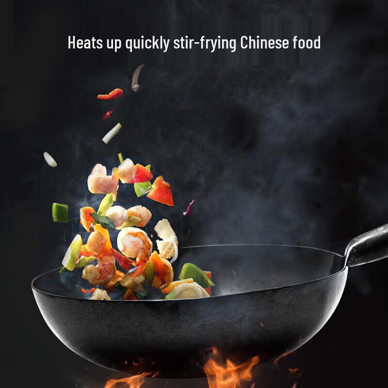 Zhensanhuan Zhangqiu Hand-Forged Iron Wok