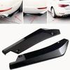 Universal Car Rear Bumper Lip Diffuser, Carbon Fiber Style Anti-Crash Corner Spoiler Canard Trim for Car SUV