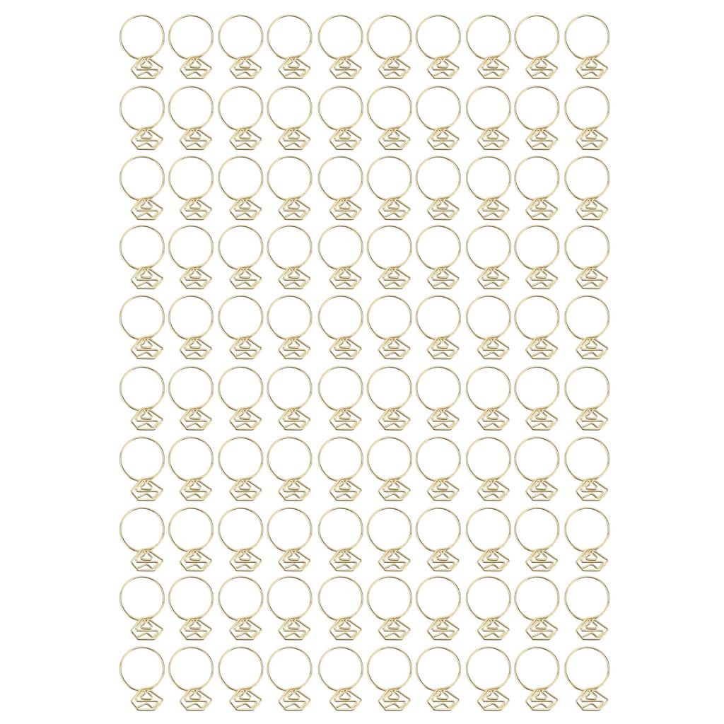 100 шт. милые скрепки стиль противоскользящие прочные гальванизированные металлические необычные скрепки для семьи 