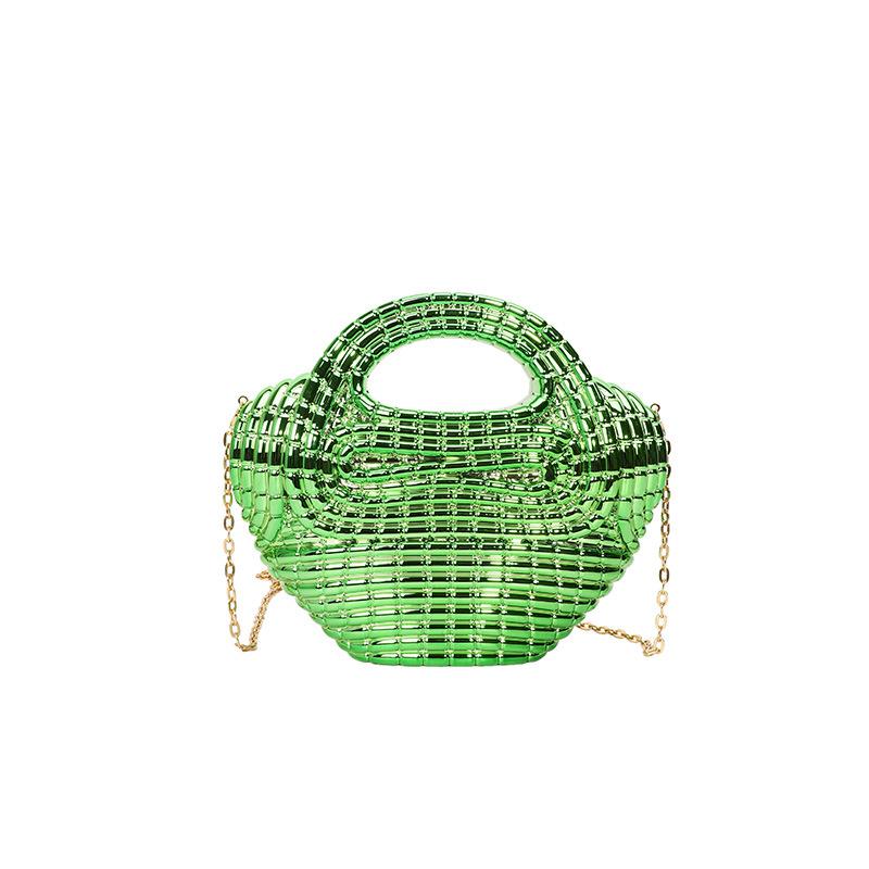 Foreign Trade Women's Bags, European and American New Acrylic Bags 2025 Fashion Trend Personalized Celebrity Portable Dinner Bags