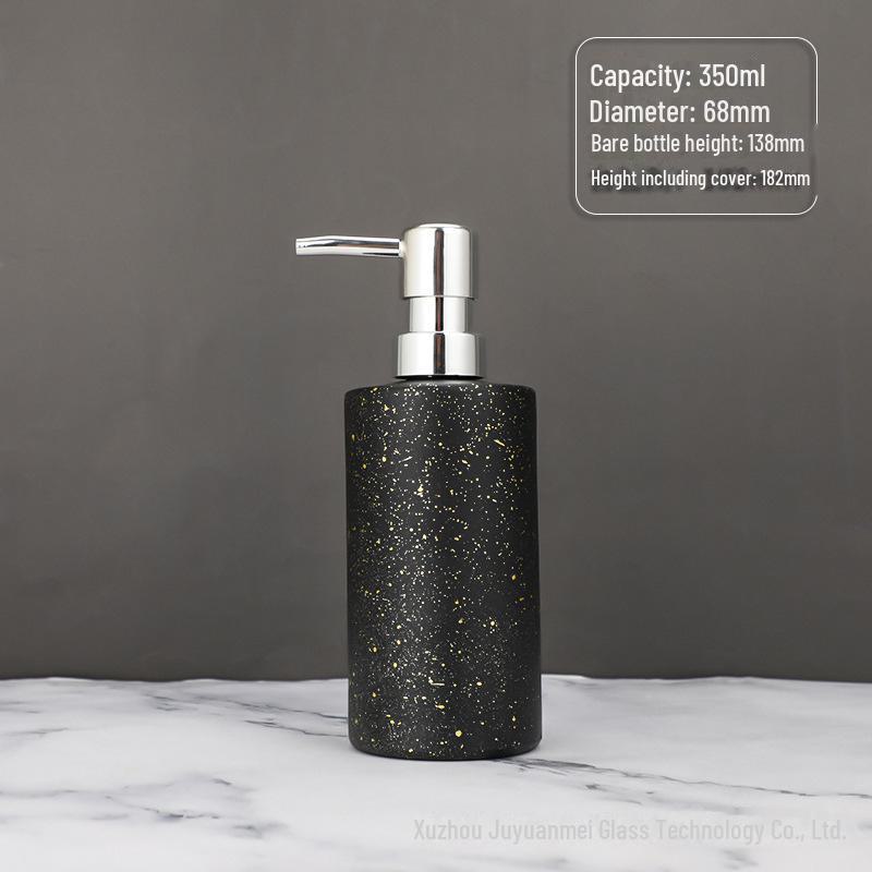 Стеклянный флакон для лосьона и мыла в скандинавском стиле для дома, дезинфицирующее средство для рук и гель для душа в отеле