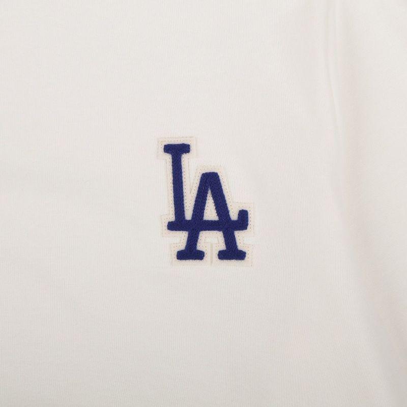 MLB Толстовки Унисекс Белые С Круглым Вырезом Средней Посадки Обычные 31MT01941-07I
