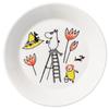 [Officially Imported] ARABIA Moomin ABC Snufkin Plate, 15cm, 1064956, White