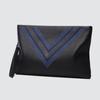 Men's Handbag Genuine Leather Hold Bag Casual Hold Bag Grab Bag Plaid Envelope Bag