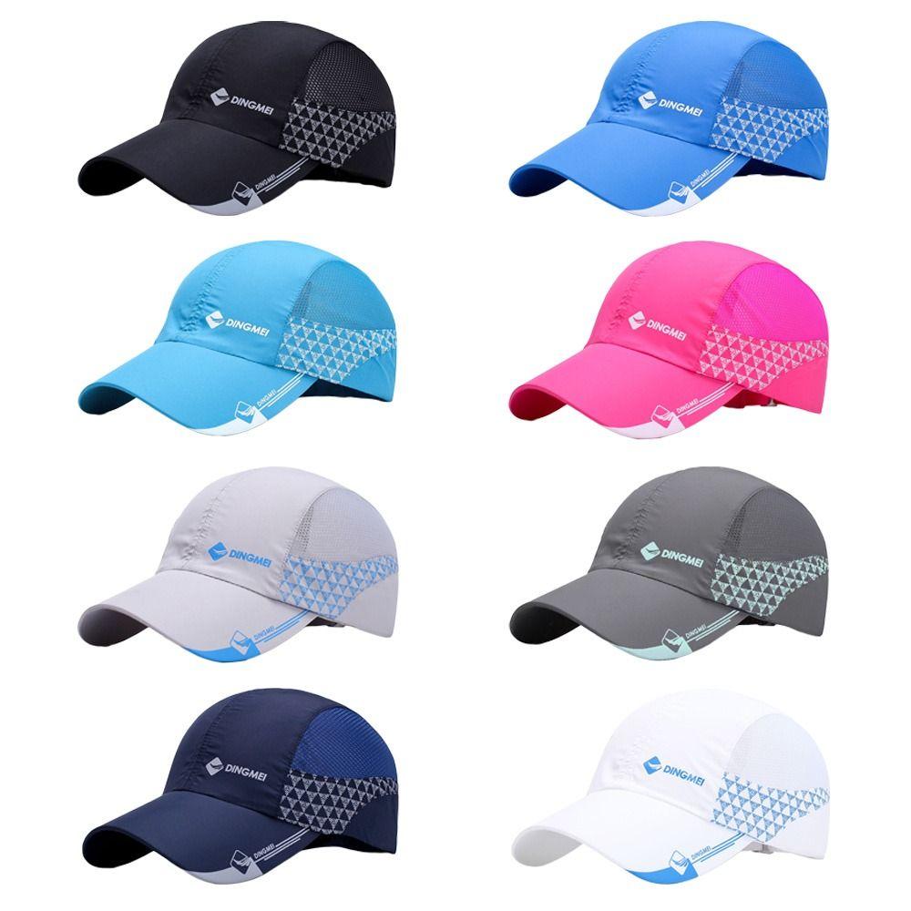Повседневная шляпа от солнца Защита от ультрафиолета Быстросохнущая шляпа Модная бейсболка для пешего туризма