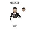 Fantastic Four Human Torch Bricks Diy Toys Gifts Daredevil Punisher Minifigures Building Blocks Mini Action Figures For Children