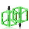 Double DU Bearing Nylon Bicycle Pedals with Reflector Mountain Road Bike Flat Pedals Bicycle Platform Pedals Bike Accessories
