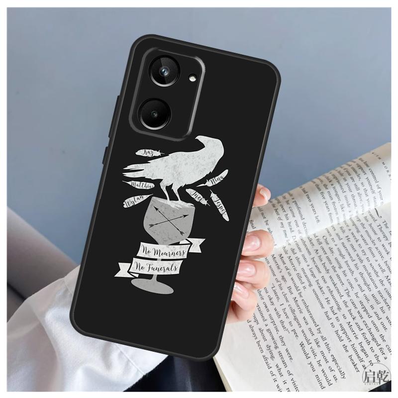 Six Of Crows For Realme C53 C55 C75 C71 C61 C33 C63 C51 C65 C67 11 12 13 14 Pro Plus GT6 GT7 15 Pro Case
