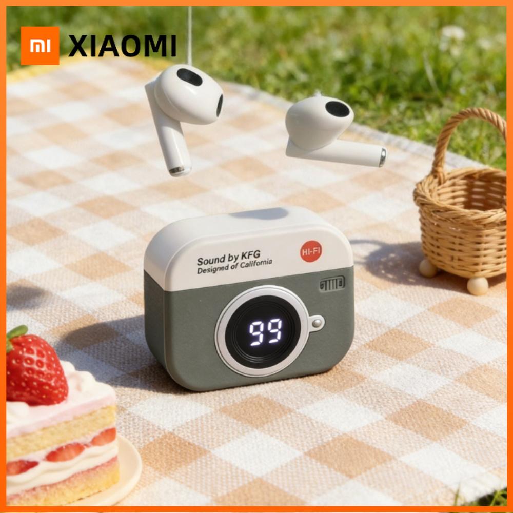 Xiaomi TWS Wireless Earphones Game Bluetooth Headphones with Microphone Noise Reduction High Fide Bass Earphones Headset with Mic
