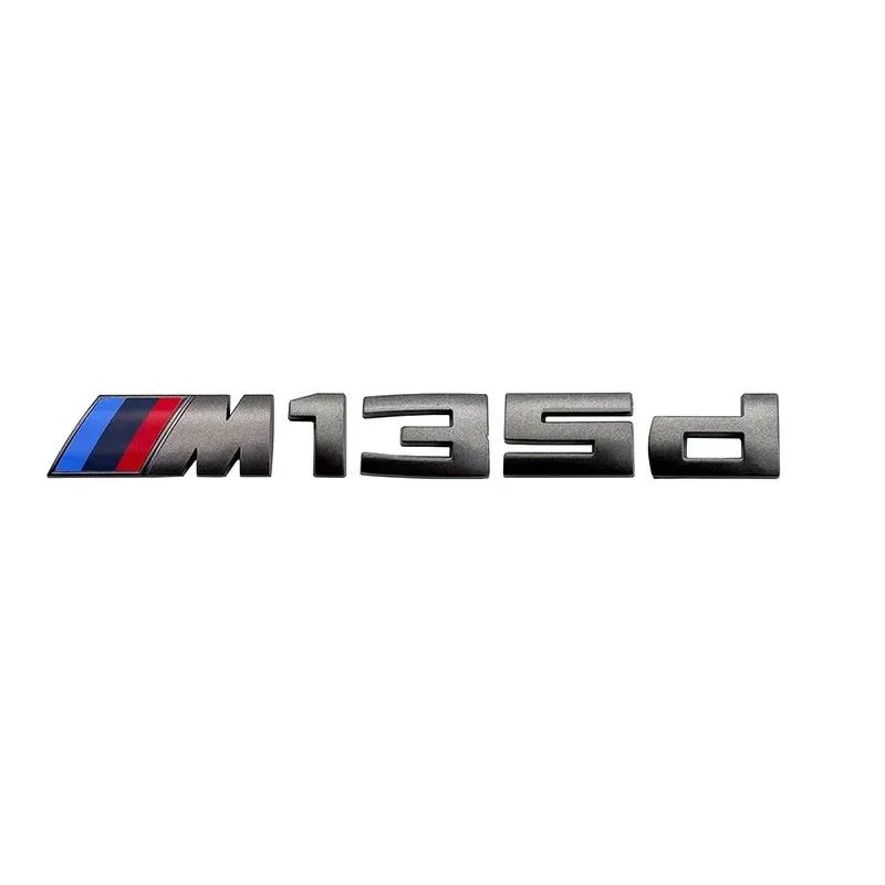 For BMW M 5.5cm Sticker M135I M240D M340I M550D M440D M135D M760LI M140D Modified Digital Displacement Standard ABS Rear Logo rvbf26