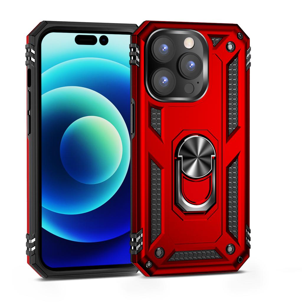Magnetic Car Ring Holder Phone Cover For iPhone 14 13 12 11 Pro Max 13 12 Mini 14 Max Case For iPhone XR X XS Max 7 8 Plus Funda