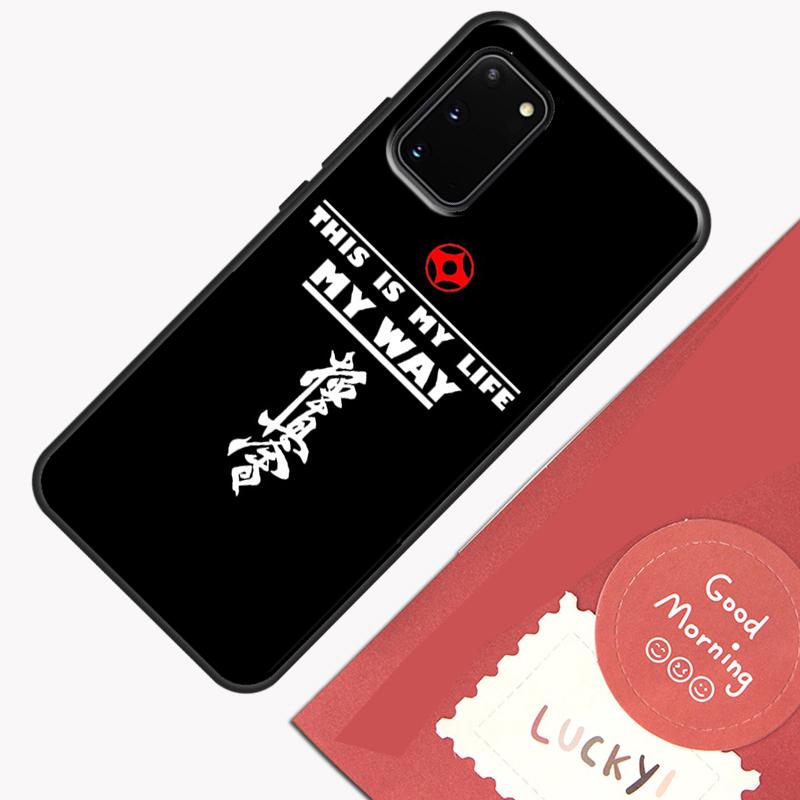 Kyokushin Karate Symbol Phone Case For Samsung Galaxy S25 S26 Ultra S20 S21 S22 S23 S24 Plus S9 S10 S25 FE Cover Shell