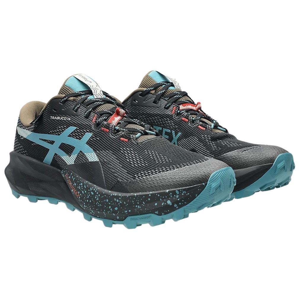 Asics Trabuco 14 Gore-Tex 'Black Misty Pine' Мужские 1011C165-001