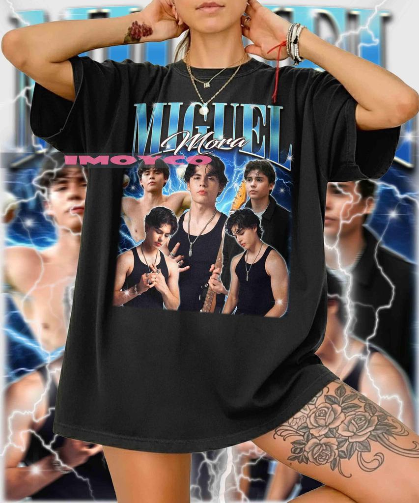 Miguel Mora 90s Graphic Tee, Comfort Colors T-Shirt