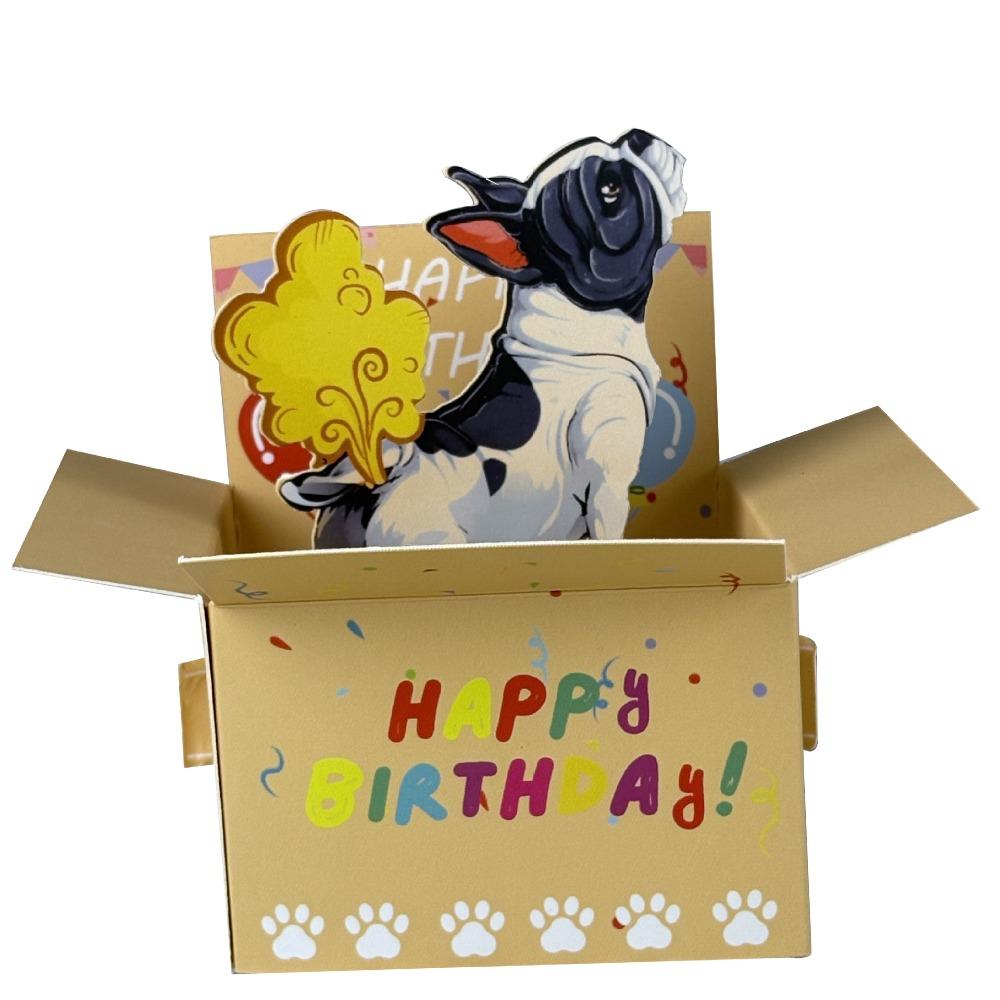 Funny 3D Birthday Greeting Card Humorous Character Happy Birthday Card Wedding Decor