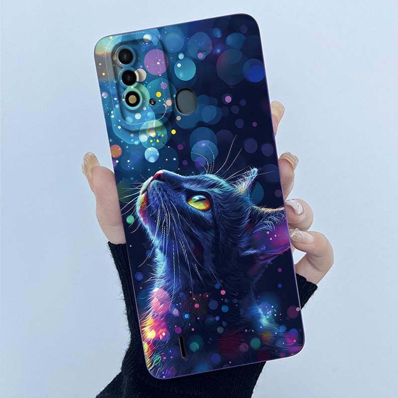Для Itel P37 Vision 2S Itel P651L Vision2 Plus P37 Pro Чехол ItelP37 Vision2s Силиконовый Чехол для Телефона Сладкий Принт Матовый Чехол