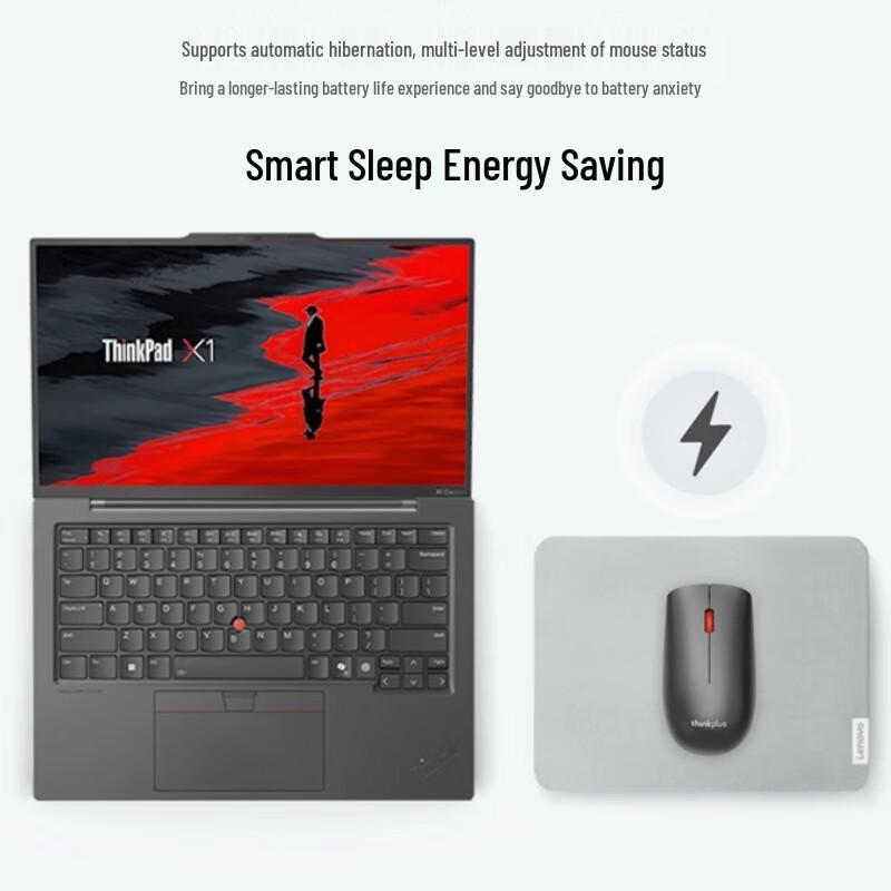 Бесшумная мышь Lenovo ThinkPlus T60X с двойным режимом