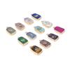 2pcs Stone Small Natrual Pendant Rose Quartzmalachite Cartoon Pendant For Jewelry Making Diy Earrings Bracelet Accessory
