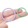30/43 мм брелок для ключей, красочное открытое кольцо, пряжка, брелок, соединительные застежки для DIY, принадлежности для изготовления ювелирных изделий, аксессуары для брелоков