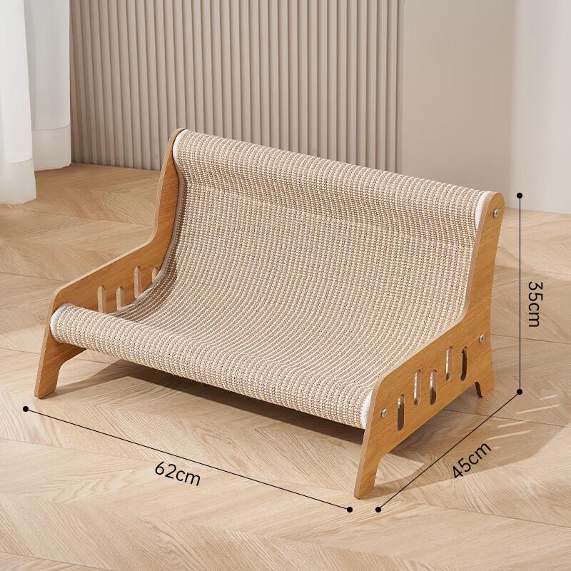 Meow Lisi Sisal Cat Scratcher Sofa Bed