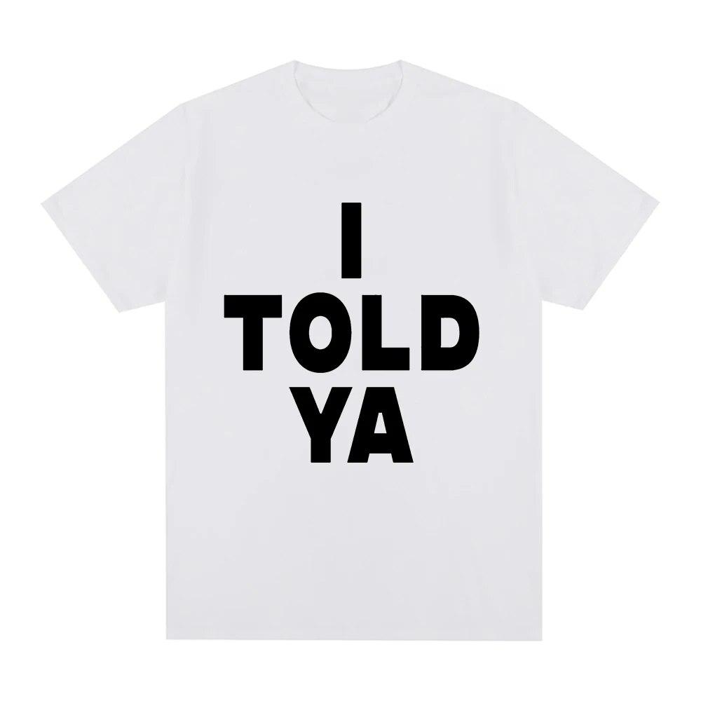Футболка I Told Ya Challengers ZENDAYA унисекс Harajuku с эстетической графикой Tashi футболка унисекс уличная одежда хлопковые футболки в стиле хип-хоп