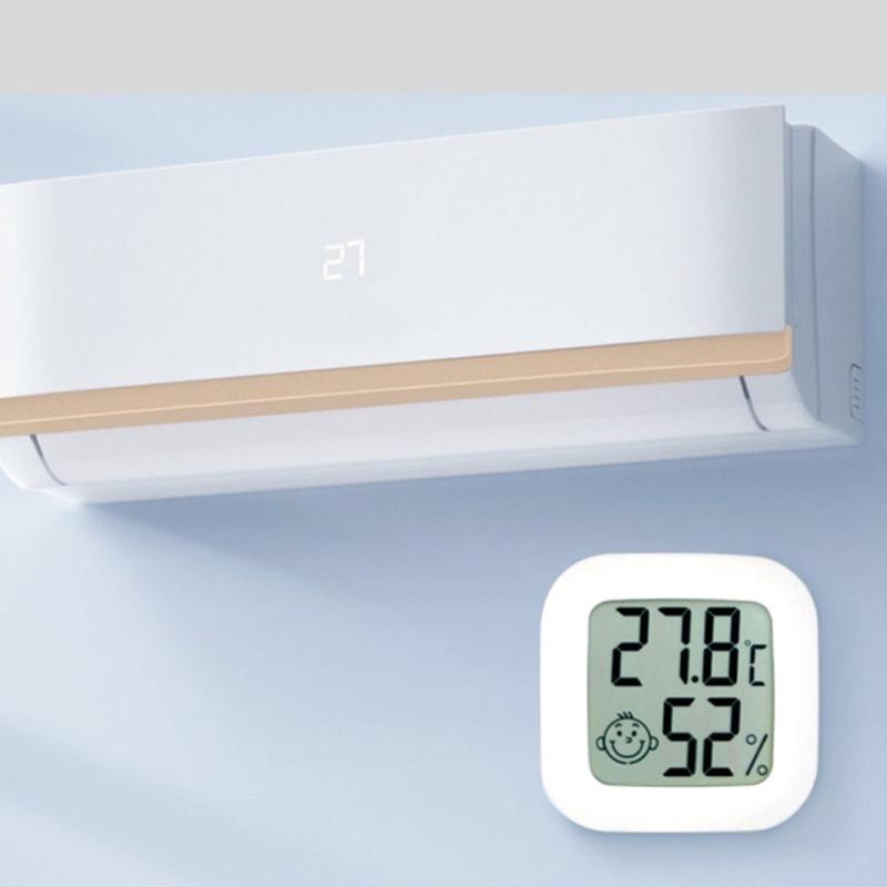 Цифровой термометр, измеритель влажности с ЖК-экраном, умный датчик температуры и влажности