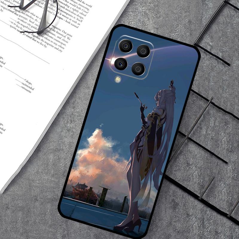 Чехол Genshin Impact Нин Гуан для Samsung Galaxy M15 M11 M12 M13 M14 M06 M16 M36 M56 M31 M53 M32 M52 M35 M55 M34 M54