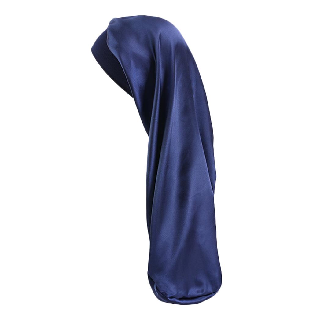 Атласная шапочка для сна, большая двусторонняя шапочка для сна, шапочка для волос