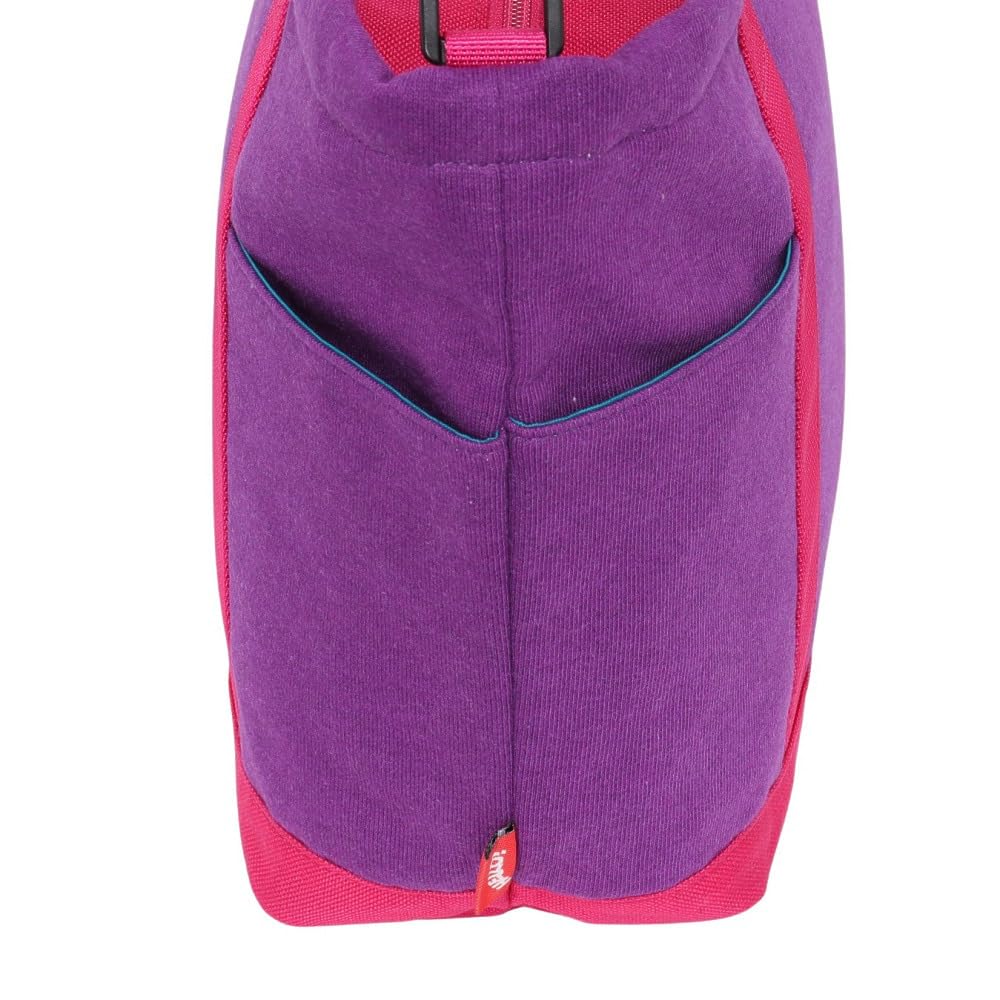 Сумка-тоут с открытым верхом, нейлоновая [Chums] CH60-3606 H-фиолетовый/розовый