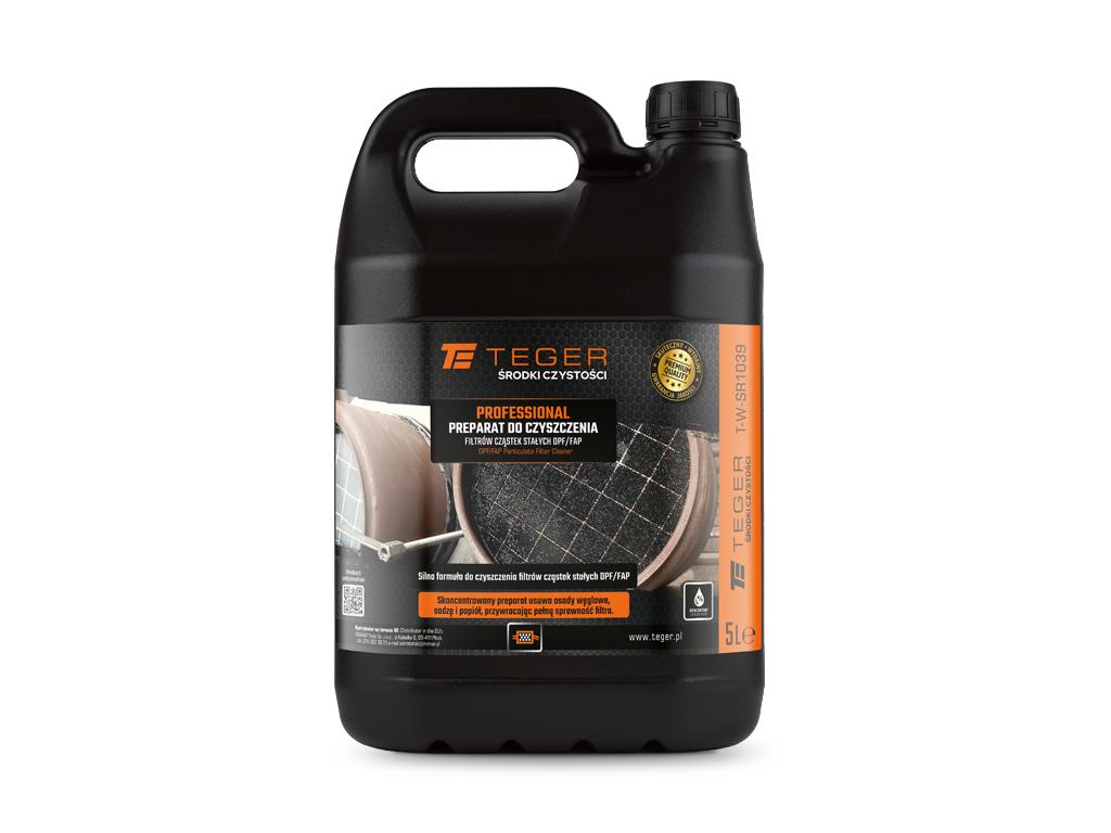 Preparat Do Czyszczenia Filtrów Cząstek Stałych Dpf/Fap - Professional, 5L, Teger