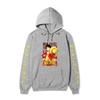 Monkey D. Luffy Unisex Hooded Sweatshirt Anime Graphic Print Fleece Lined Warm Loose Long Sleeve Casual Pocket Hoodie