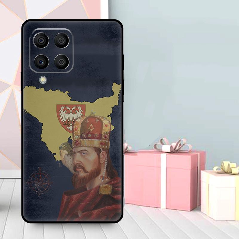 Флаг Сербии Сербский Чехол Для Samsung Galaxy M56 M52 M32 M53 M16 M11 M21 M31 M35 M12 M13 M14 M15 M36 M55 M34 M54