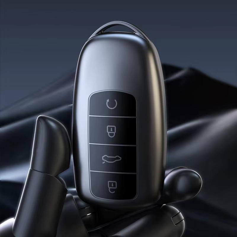 Новый титановый серый для Chery Jaecoo J7 7 J8 Omoda 5 C5 Tiggo 8 Arrizo 6 8 Pro Чехол-оболочка для брелока Держатель для брелока Автоаксессуары