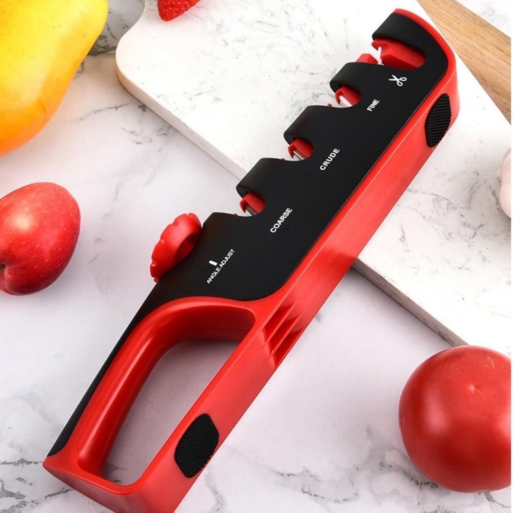 Coarse Fine Multifunctional Sharpener Stainless Steel Professional Sharpener  Cooking Accessories