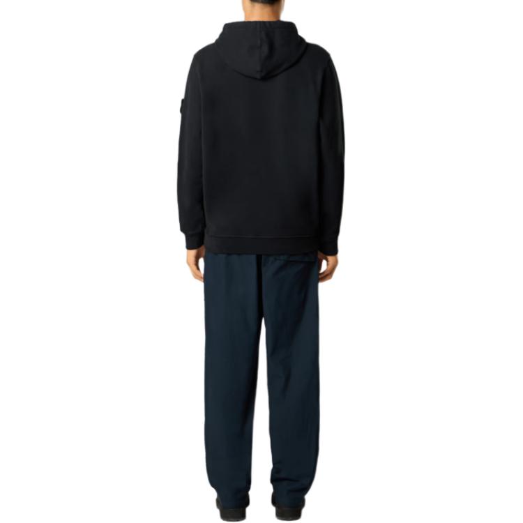 STONE ISLAND Толстовка с капюшоном мужская однотонная с длинным рукавом K2S156100029S0A20-V0029