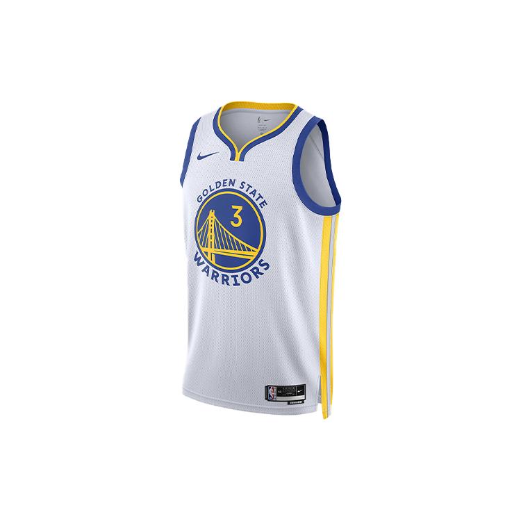 Nike Dri Fit Баскетбольная форма NBA Association Edition Сезон 22 23, Голден Стэйт Уорриорз Унисекс Белая DN2077-106