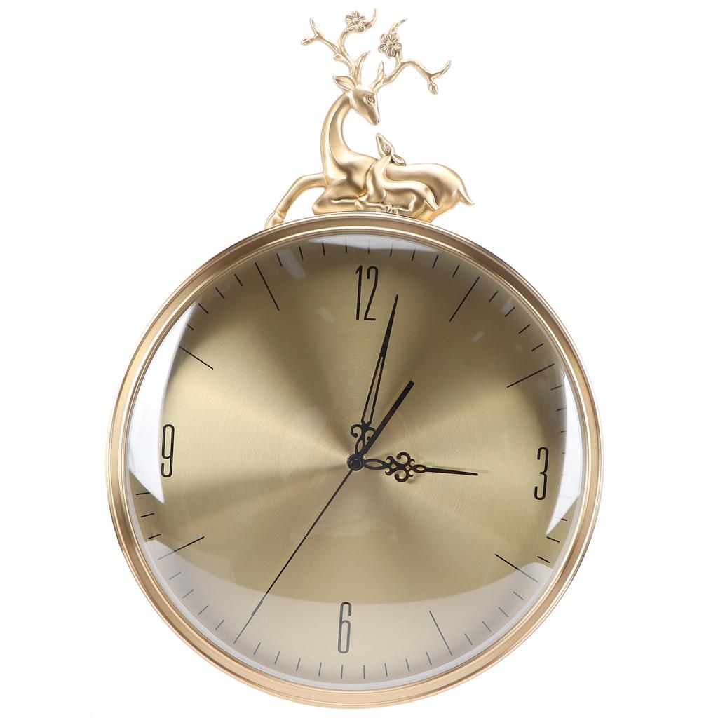 Китайский стиль простые бесшумные маятниковые часы современные настенные часы для украшения гостиной дома