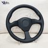 14-дюймовое спортивное рулевое колесо JDM из кожи для гоночных игр Sim Racing, рулевое колесо для тюнинга