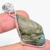 Labradorite Handmade 925 Sterling Silver Jewelry Pendant 2.09" L2K41