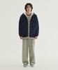 Covernat Signature Symbol Boa Zip-Up Hoodie Dark Navy