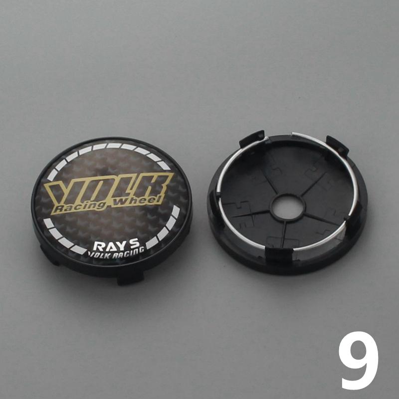 4pcs 60mm/55mm clip rays volk center cap car covers caps on wheels ssr racing enkei emblem wheel hub cap for rims universal