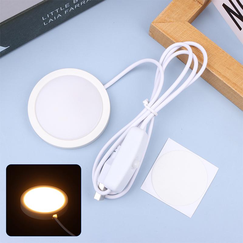 Светодиодный Usb 5V светодиодный светильник под шкафом модель витрина шкаф полка прилавок освещение караван кемпер точечный светильник внутреннее освещение 3 Вт
