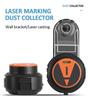 Пылеуловитель для лазерной маркировки, лазерный уровень 360°, 2 в 1, самостоятельная сборка, настенный пылесос, моторизованная дрель, пылеуловитель, инструмент для очистки пыли